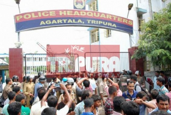 Tripura Police Stations : 90 % land phones are cut, mobiles left without incoming facilities ! 